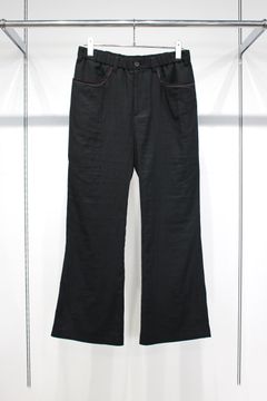 [ラスト1点] Nonsectarian Pants | BLACK | イージースラックス