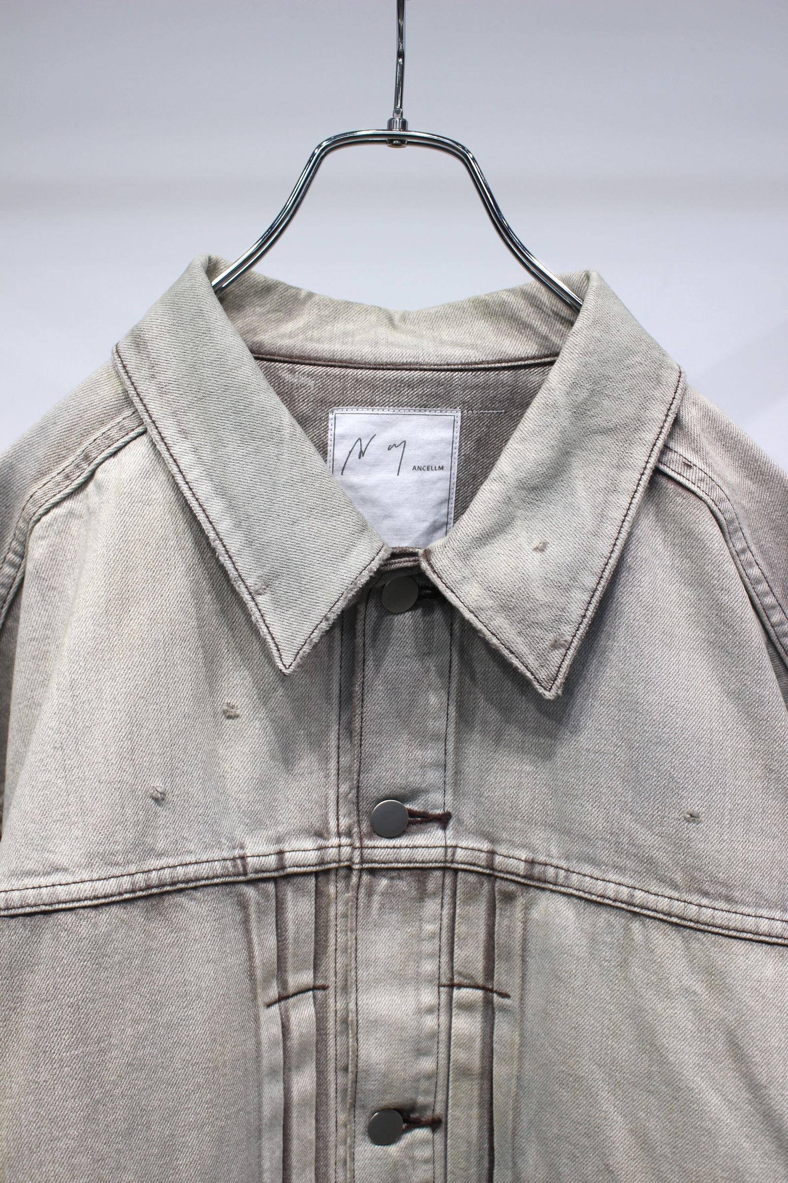 LAYERING COLOR DENIM JACKET | BROWN | デニムジャケット