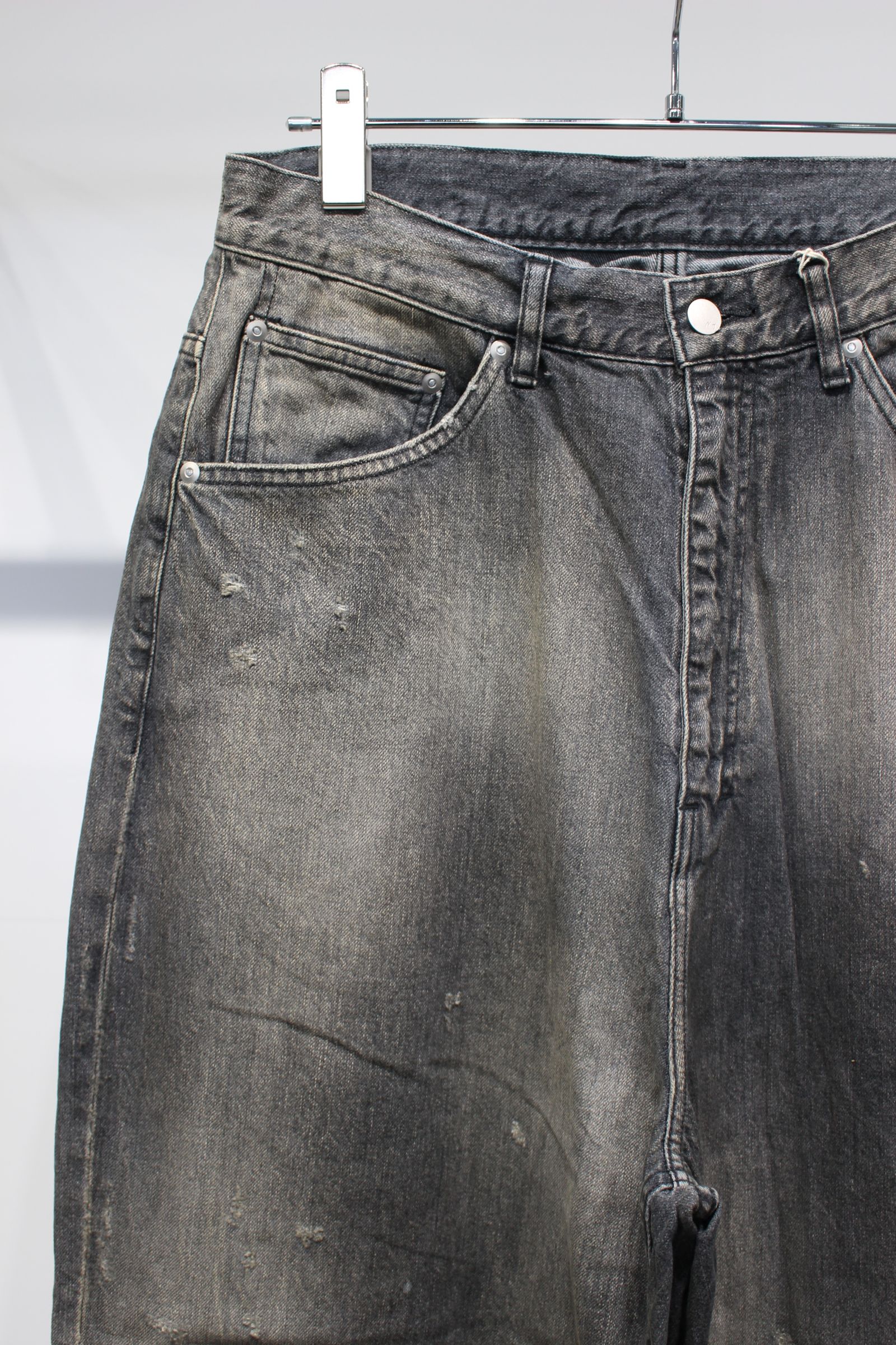 #05 AGING01 | BLACK | デニムパンツ