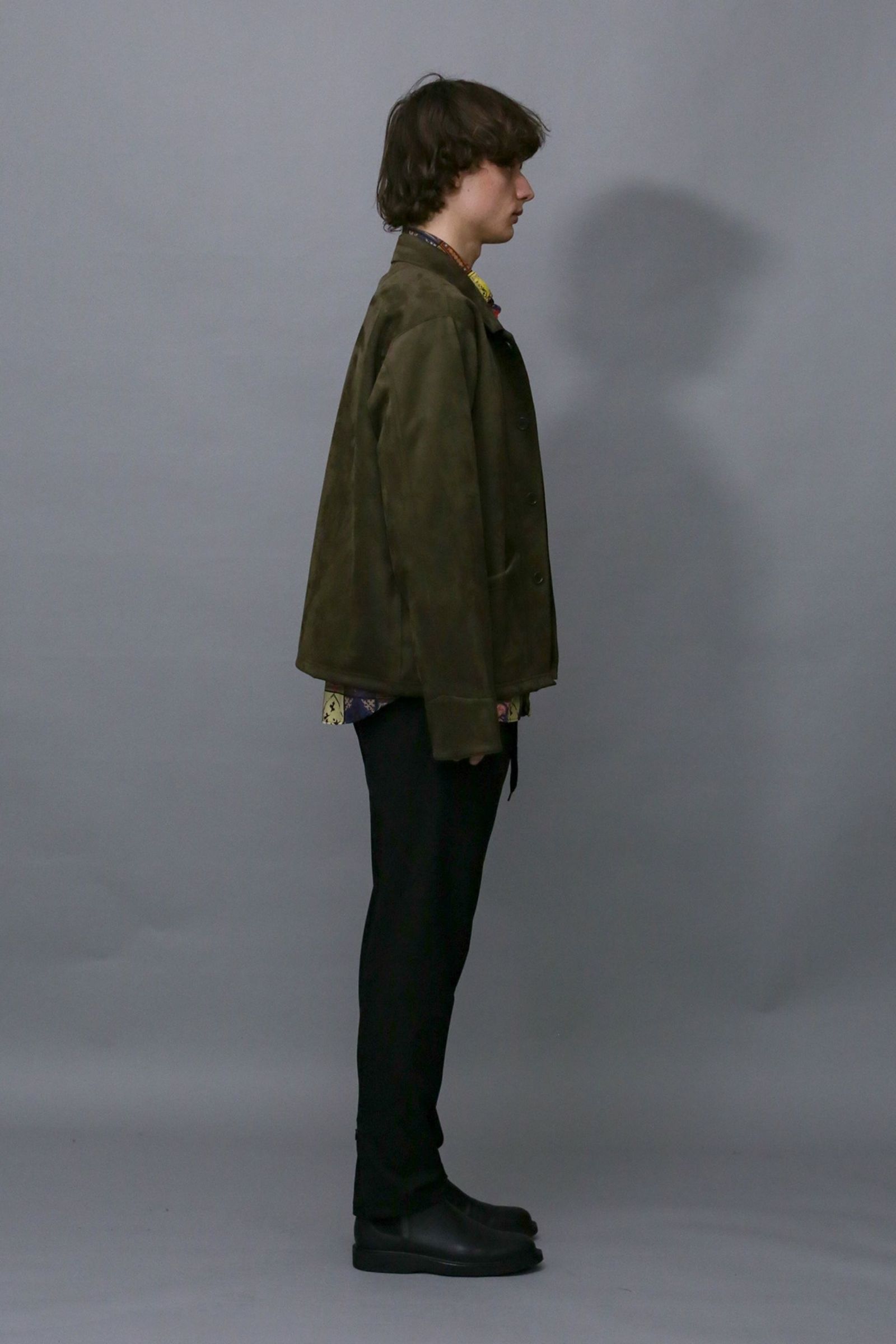 TECH KNIT SUEDE JK/フェイクスウェード