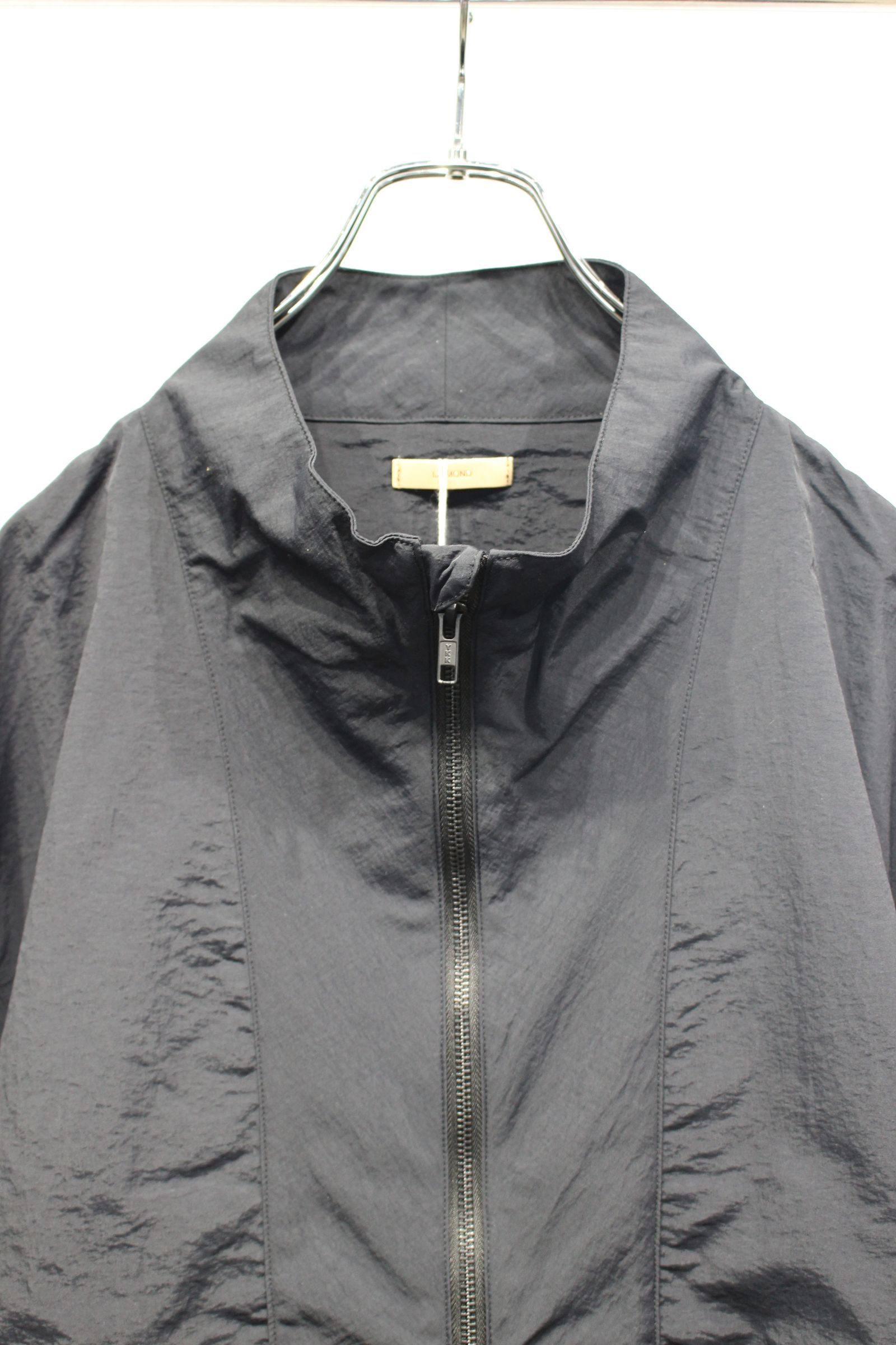 LIGHT SHELL STAND BLOUSON | BLACK | ナイロンジャケット