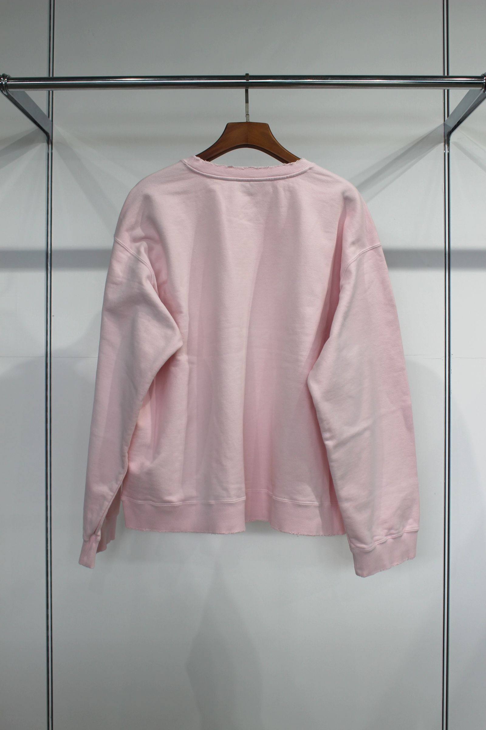 ANCELLM / EMBROIDERY SWEAT SHIRT サイズ1 ANCELLM - EMBROIDERY SWEAT SHIRT | PINK | スウェット | NapsNote
