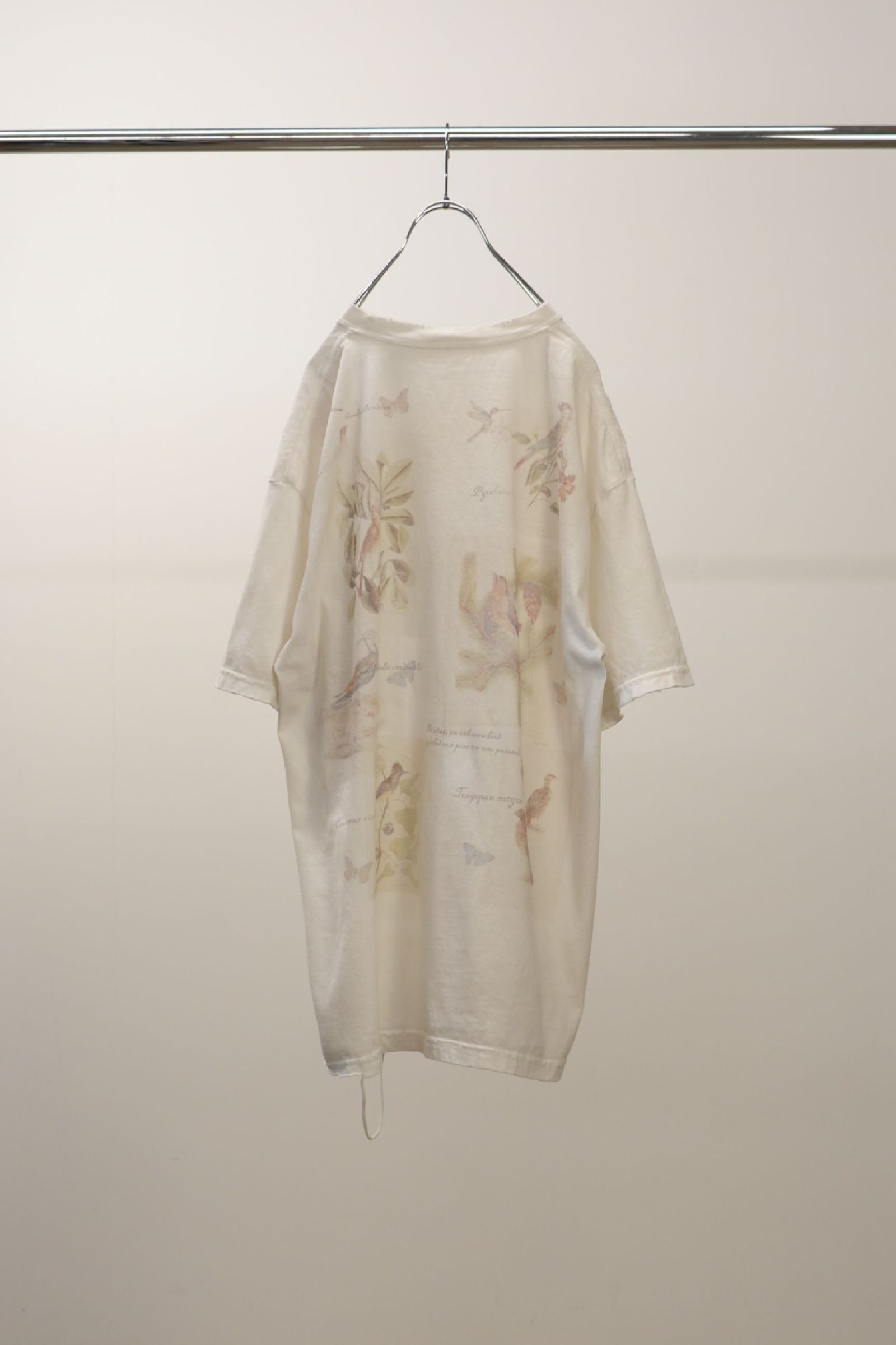 BIRD ENCYCLOPEDIA T-SHIRT | WHITE | カットソー