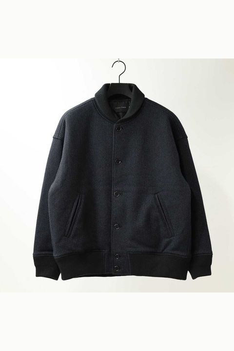 BEACH CLOTH VARSITY JACKET | MIDNIGHT | ヴァーシティジャケット