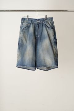 DENIM PAINTER SHORTS | INDIGO | デニムショーツ