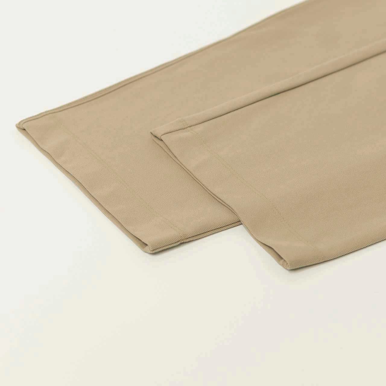 KNIT CHINO-CLOTH PANTS (STRAIGHT) | KHAKI | ニットチノパンツ
