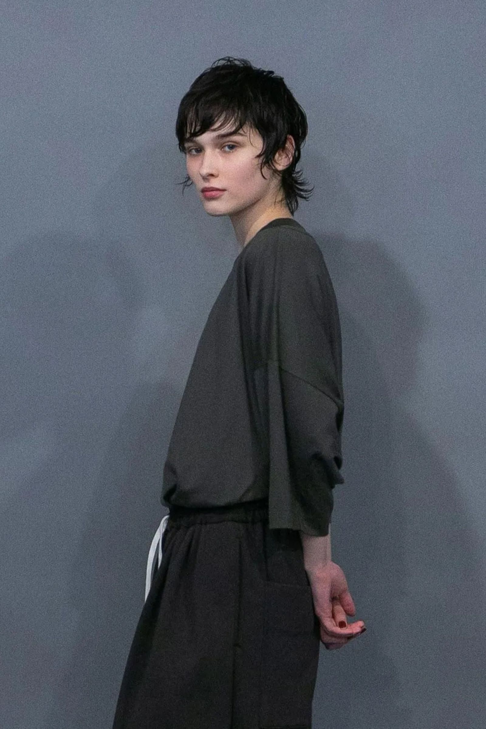 GIZANDY JERSEY OVERSIZE T-SHIRT | OLIVE | カットソー