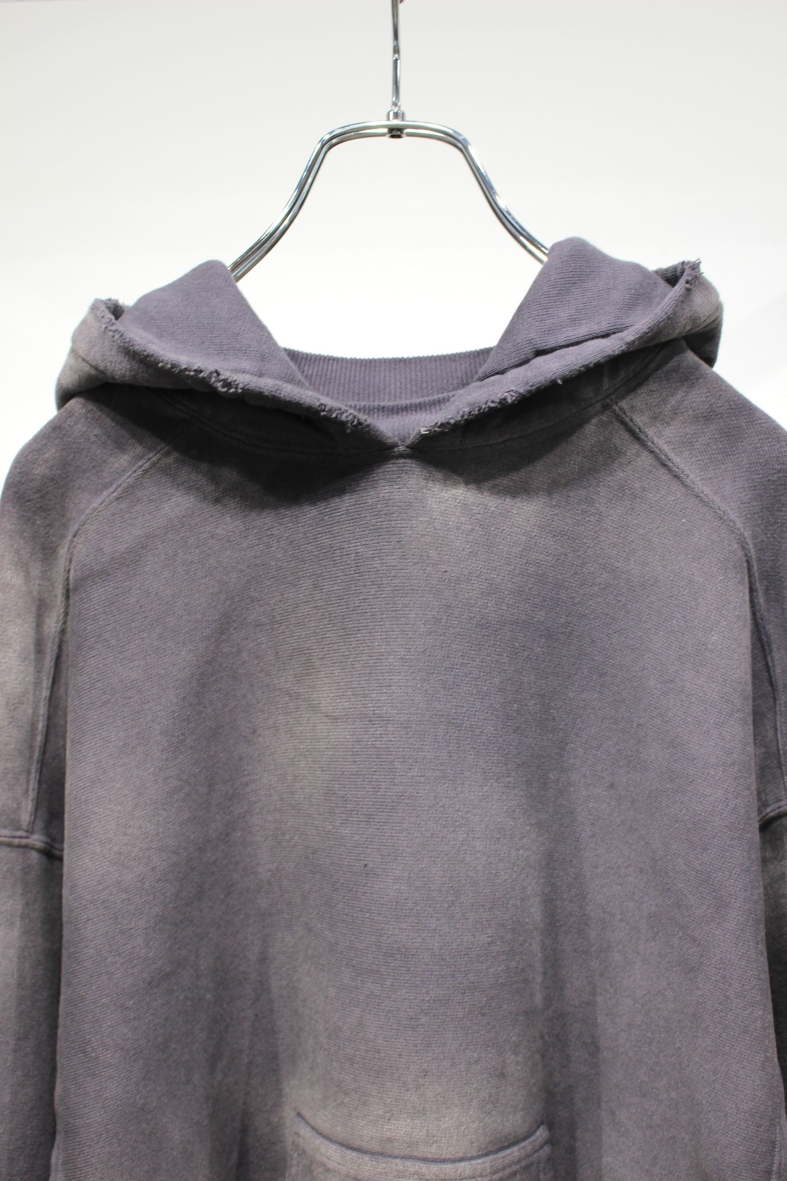 SWITCHING HOODIE | BLACK | フーディー