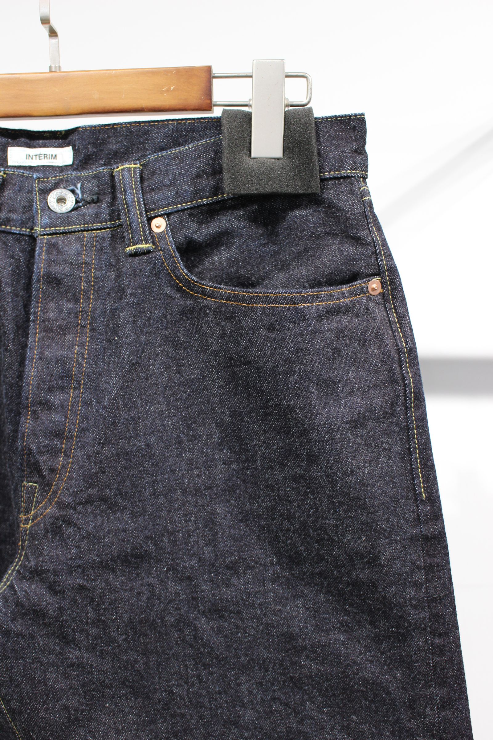 WWⅡ 1943 HEAVY KIBATA SHUTTLE DENIM JEANS/NAVY