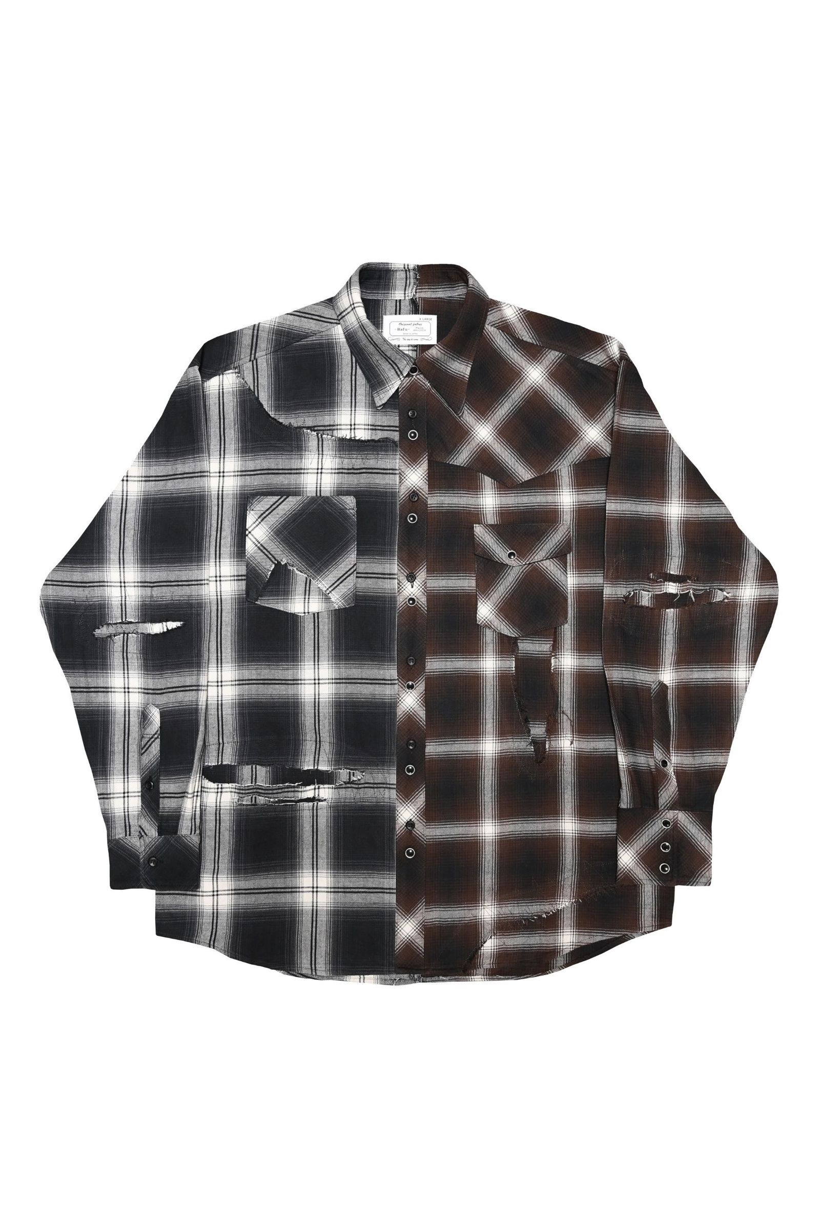 Rafu - Remake shirt/DBR-BLK | NapsNote