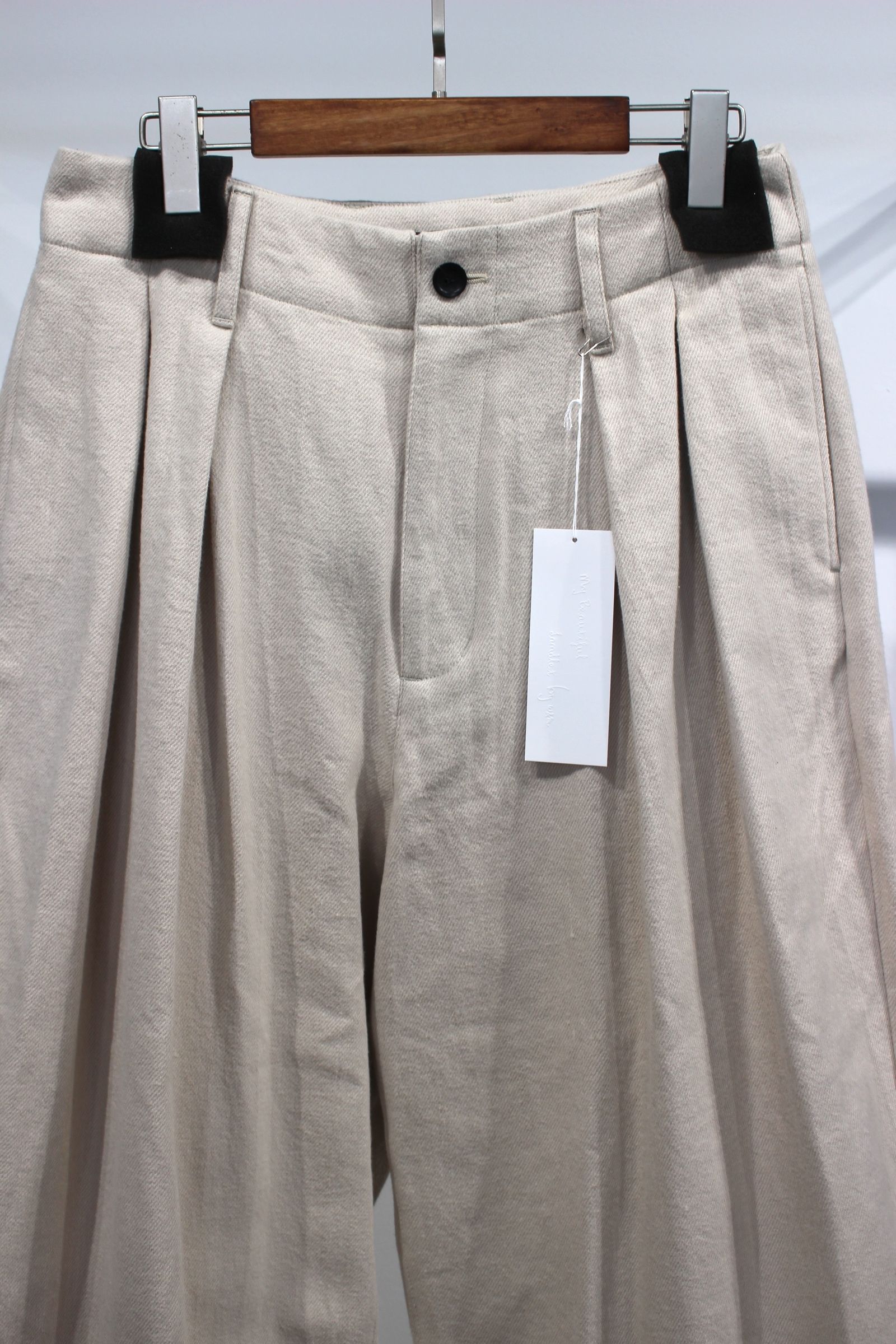 my beautiful landlet - ORGANIC COTTON FLANNEL TUCK WIDE