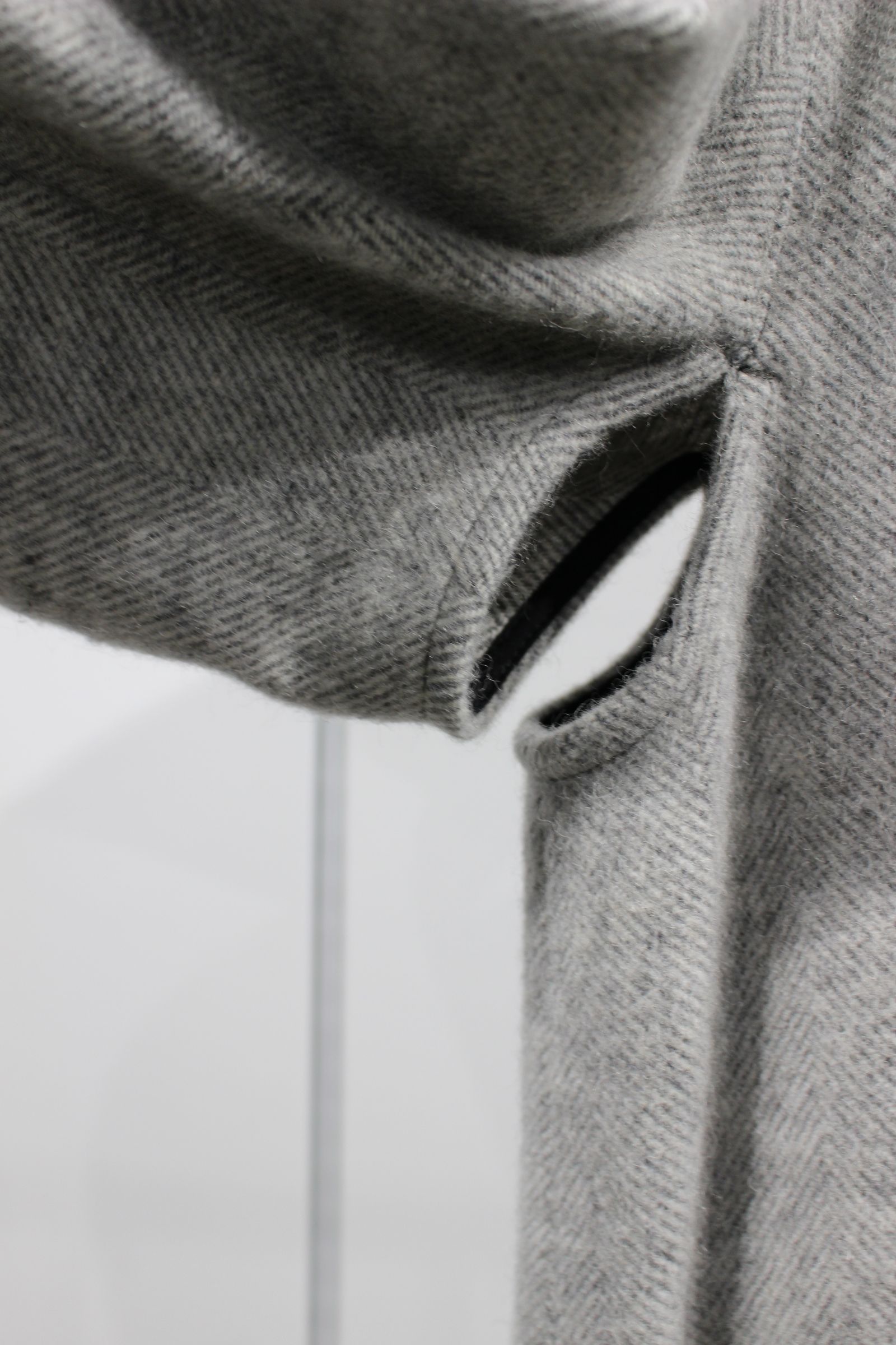 RECYCLE HERRINGBONE BLANKET Long Coat/ロングコート