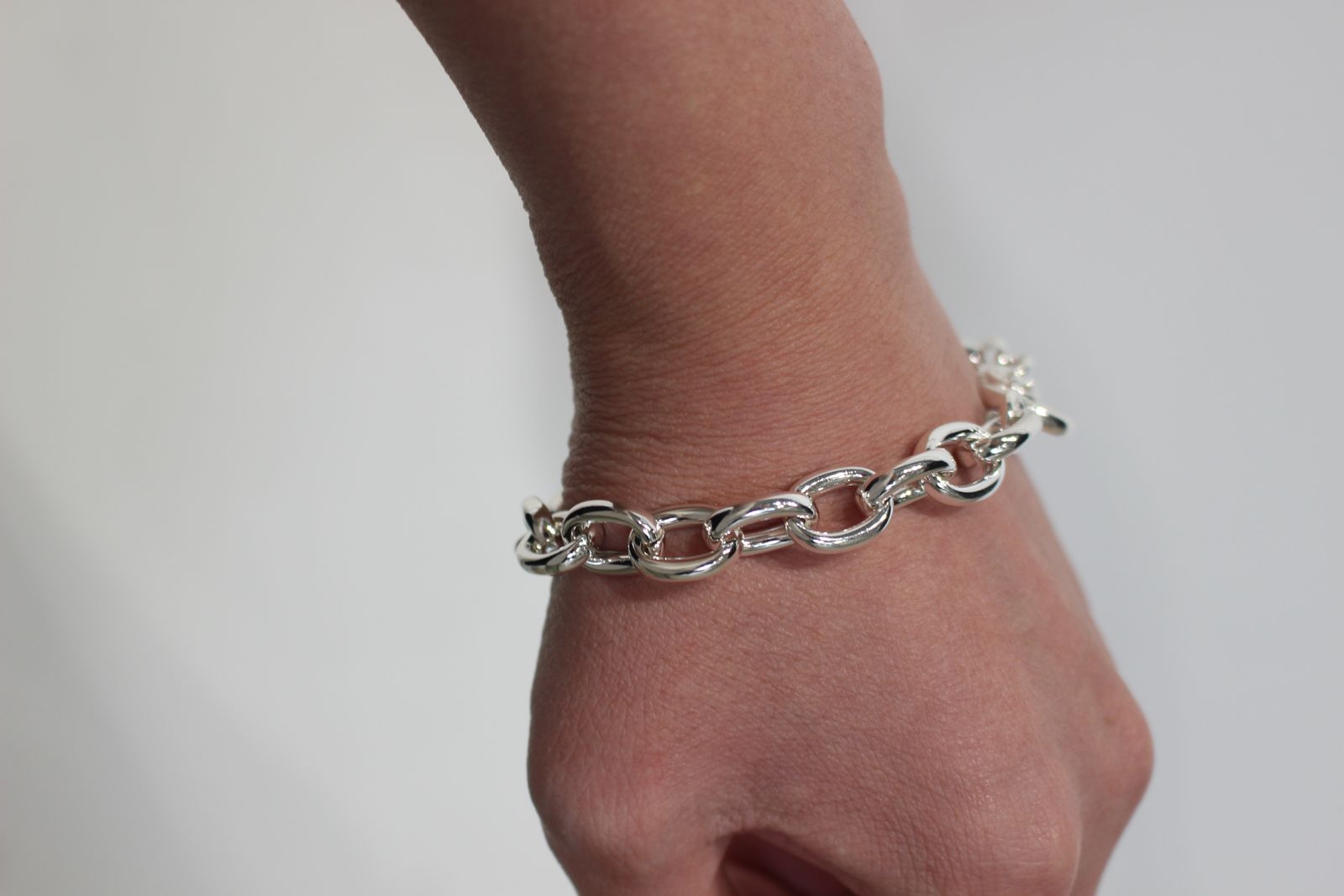 INTÉRIM/インテリム】TAXCO SILVER ANCHOR BRACELET - SILVER