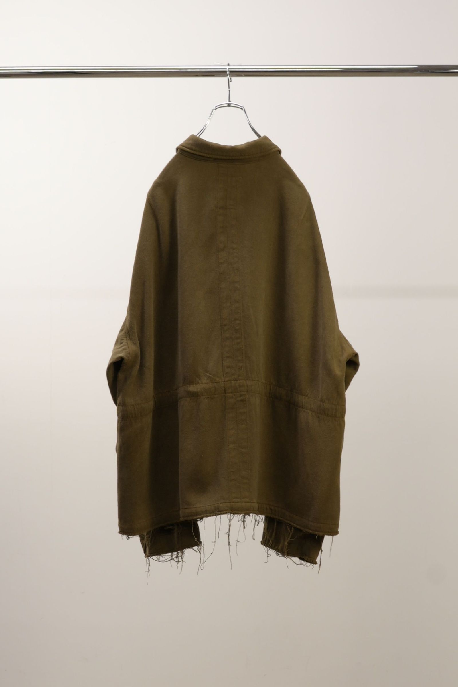 SILK SUEDE FIELD JACKET | KHAKI | フィールドジャケット