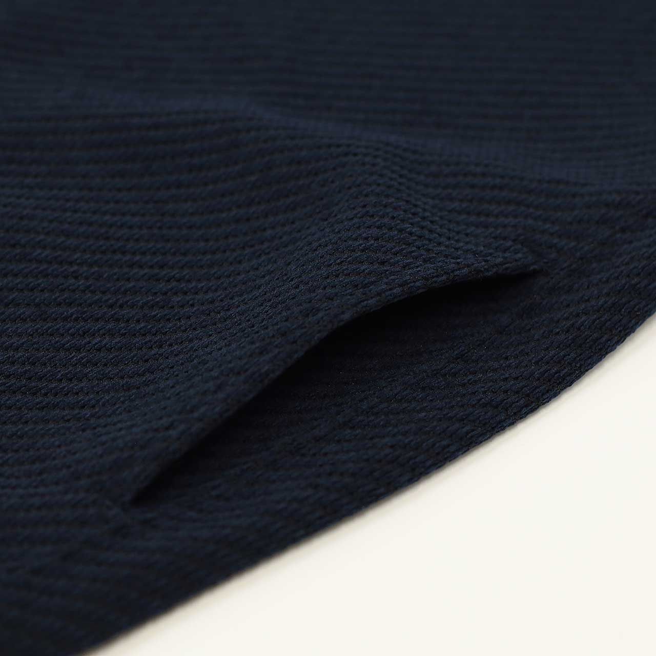 MOLLE YARN TWILL KNIT P/O | NAVY | クルーネックプルオーバー