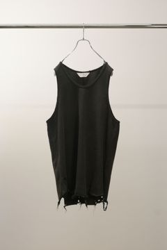 DAMAGE TANK TOP | BLACK | タンクトップ