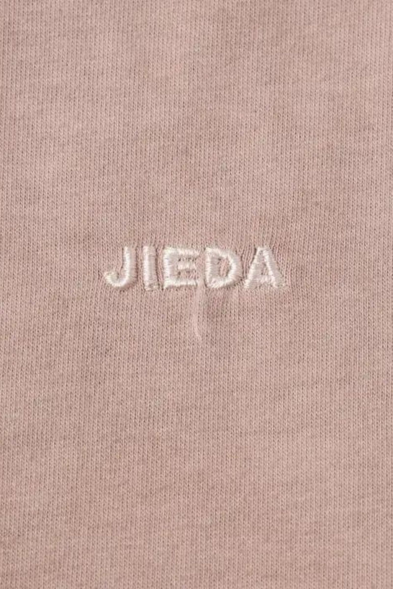 OVERDYE EMBROIDERY L/S TEE | LIGHT PINK | カットソー