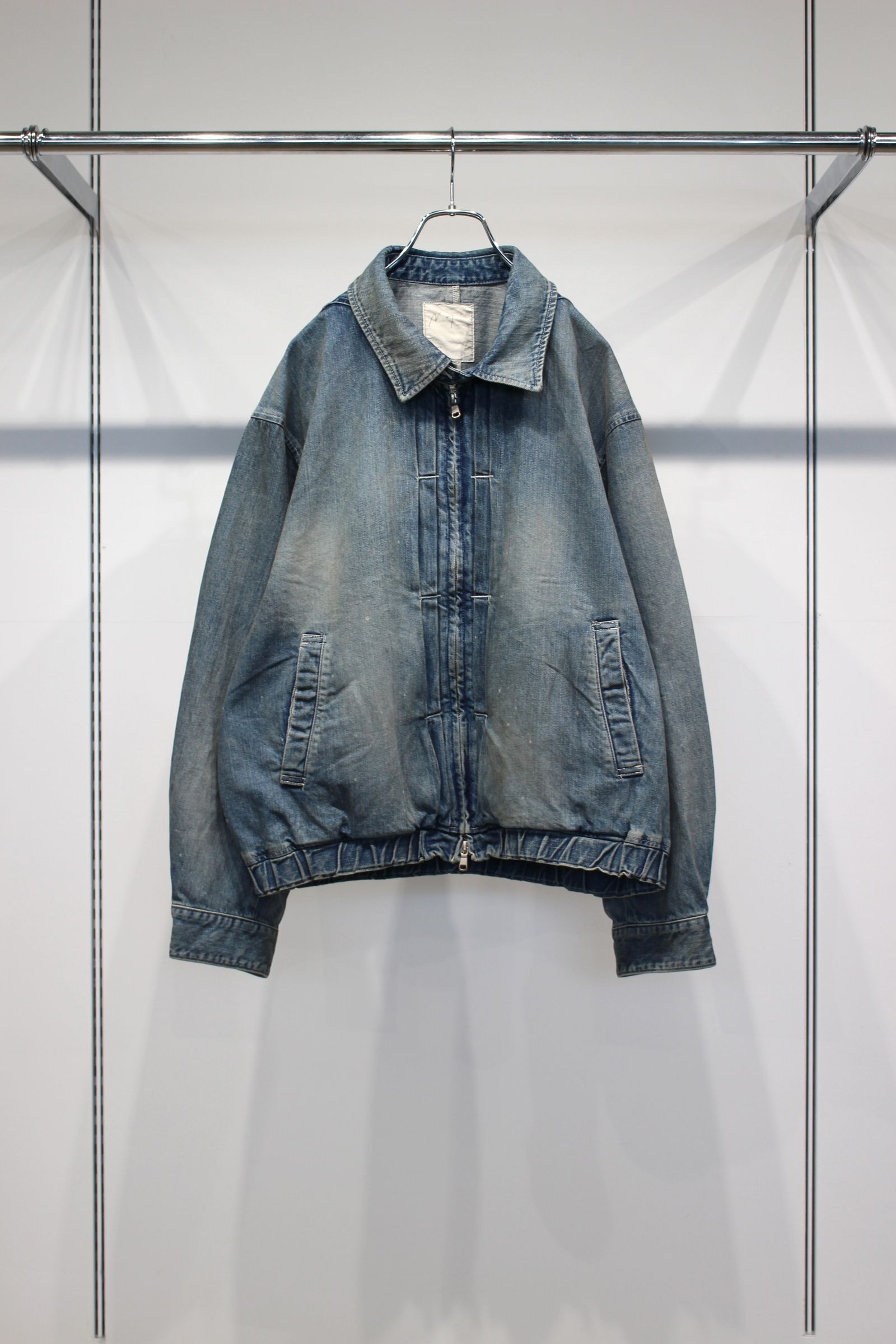 AGING DENIM TUCK JACKET | INDIGO | デニムジャケット