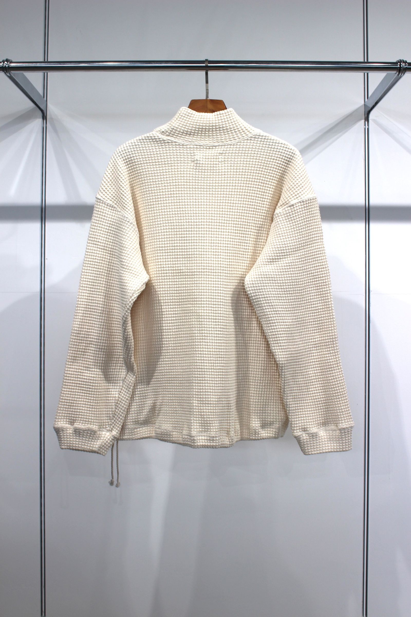 ALBERT MOC SWEATER | ECRU | ワッフルカットソー