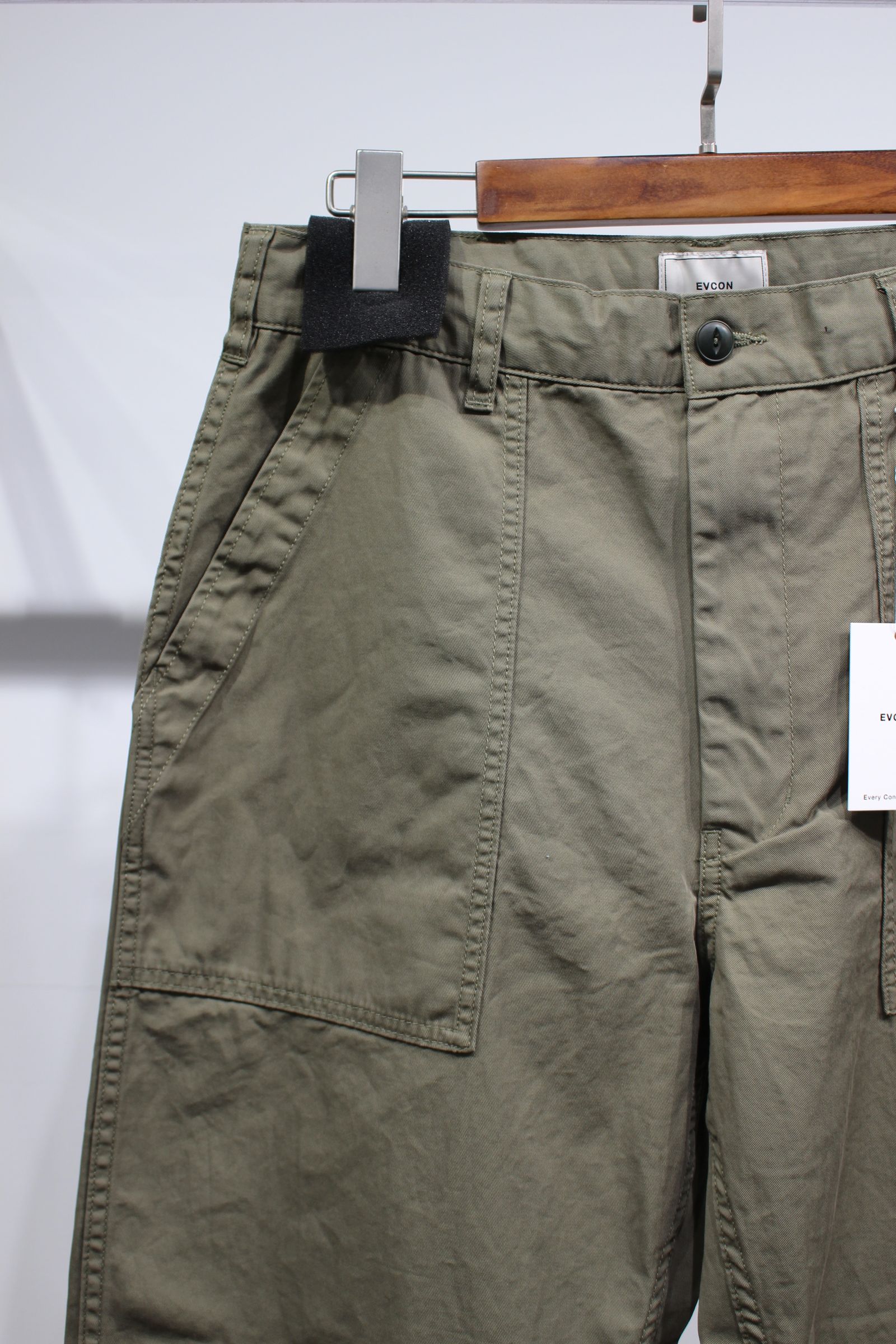 COTTON FATIGUE PANTS | KHAKI | ファティーグパンツ