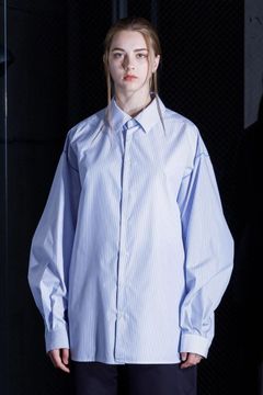 Soft Seamer Mulch Regular Shirt | SAX | シャツ