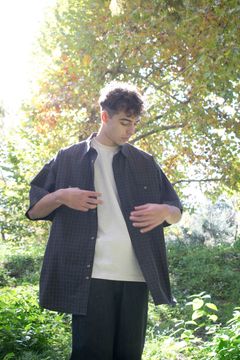 Big check S/S shirts/チェックシャツ