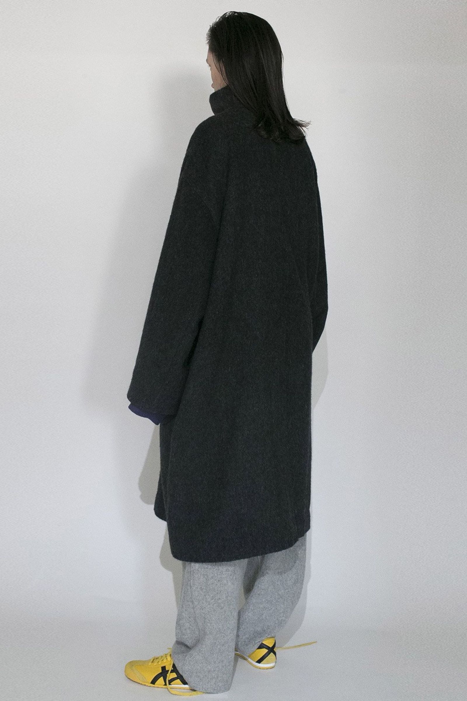 VOAAOV - RECYCLE HERRINGBONE BLANKET Long Coat/ロングコート | NapsNote