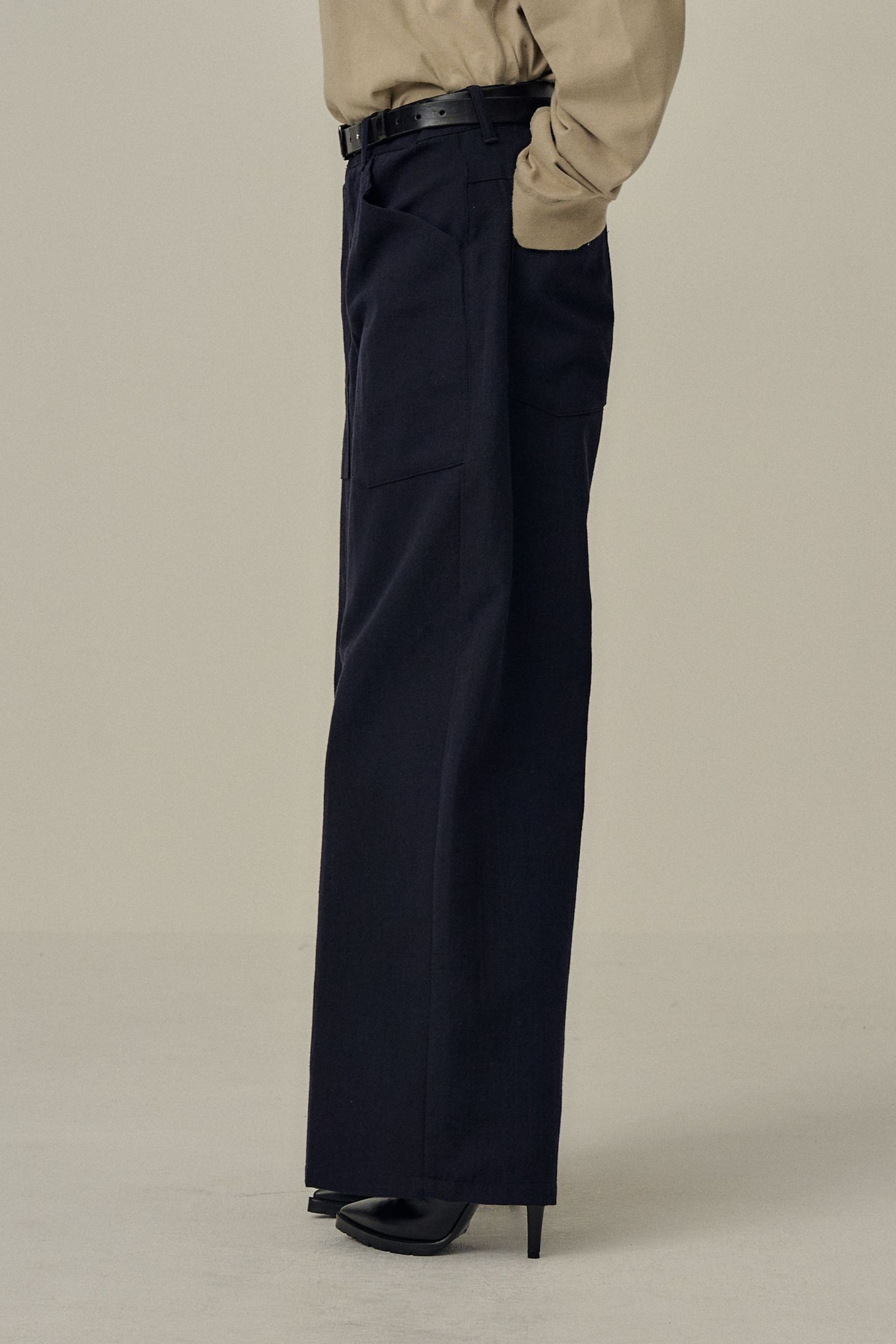 W/S BAKER PANTS | CHARCOAL | ベーカーパンツ