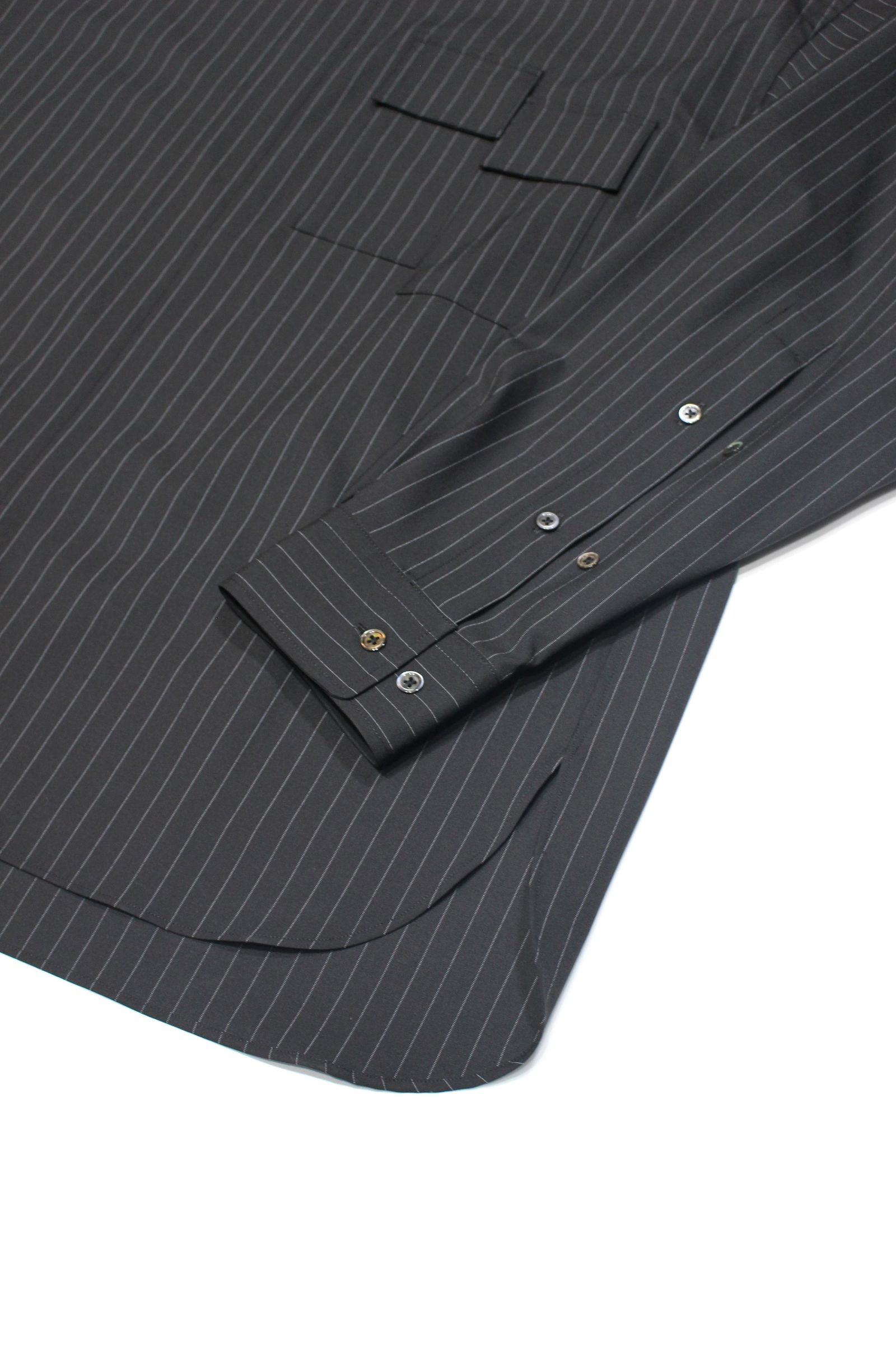 FLY FRONT DRESS SHIRT/シャツ