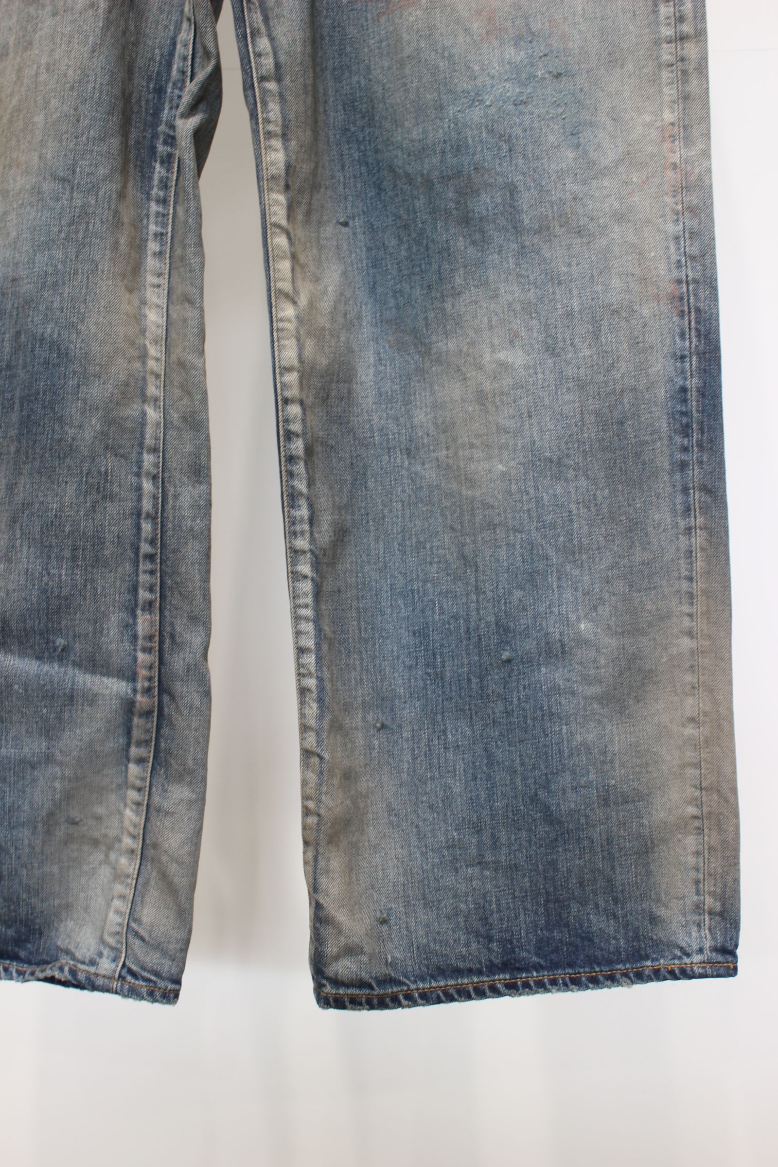 AGING MIDDLE STRAIGHT 5P DENIM PANTS | INDIGO | デニムパンツ