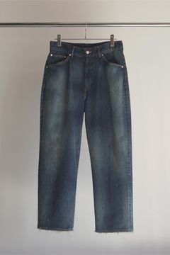 AGING TAPERED 5P DENIM PANTS | INDIGO | デニム