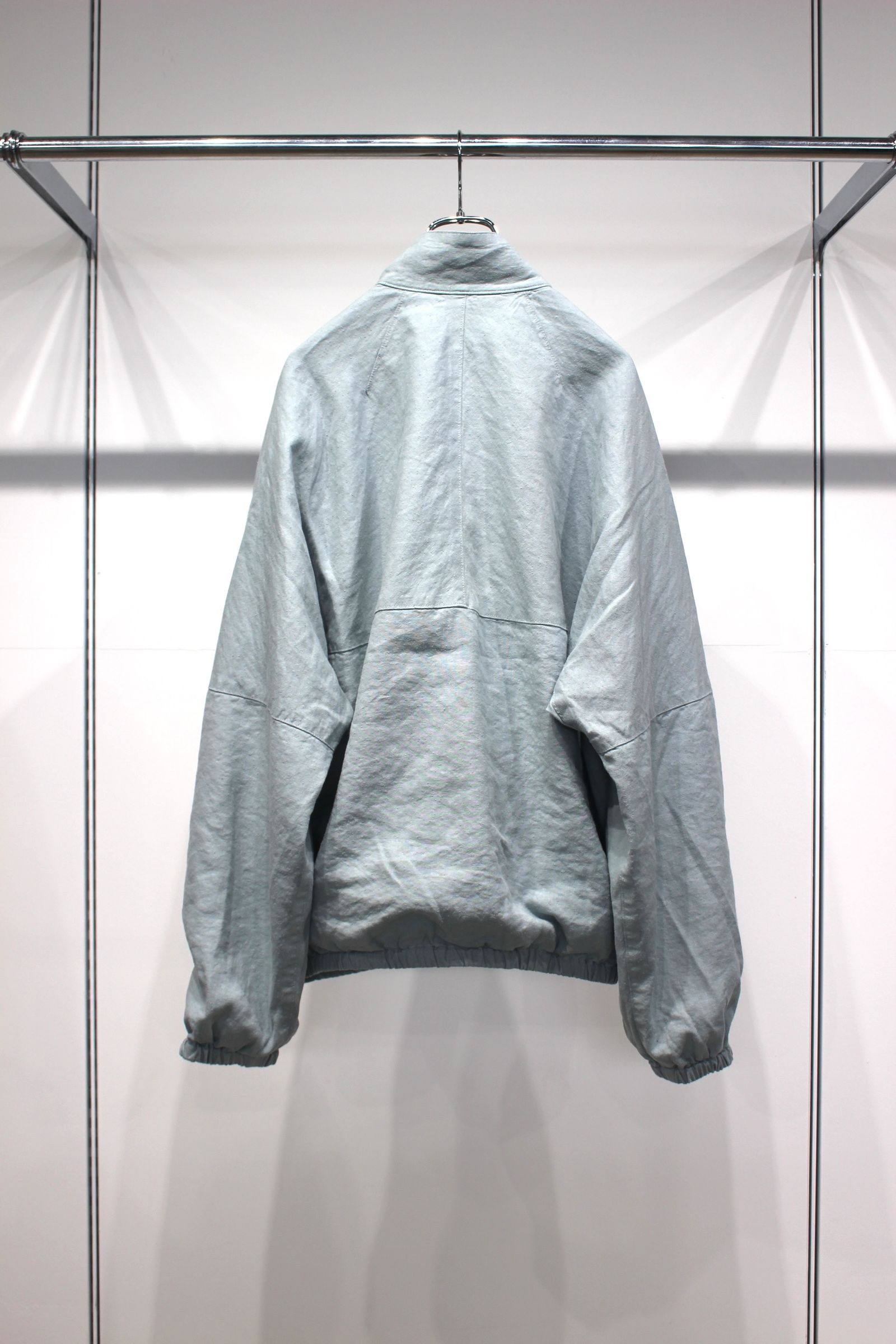 ANCELLM - SILK NEP KIMONO BLOUSON | SAX | ブルゾン | NapsNote