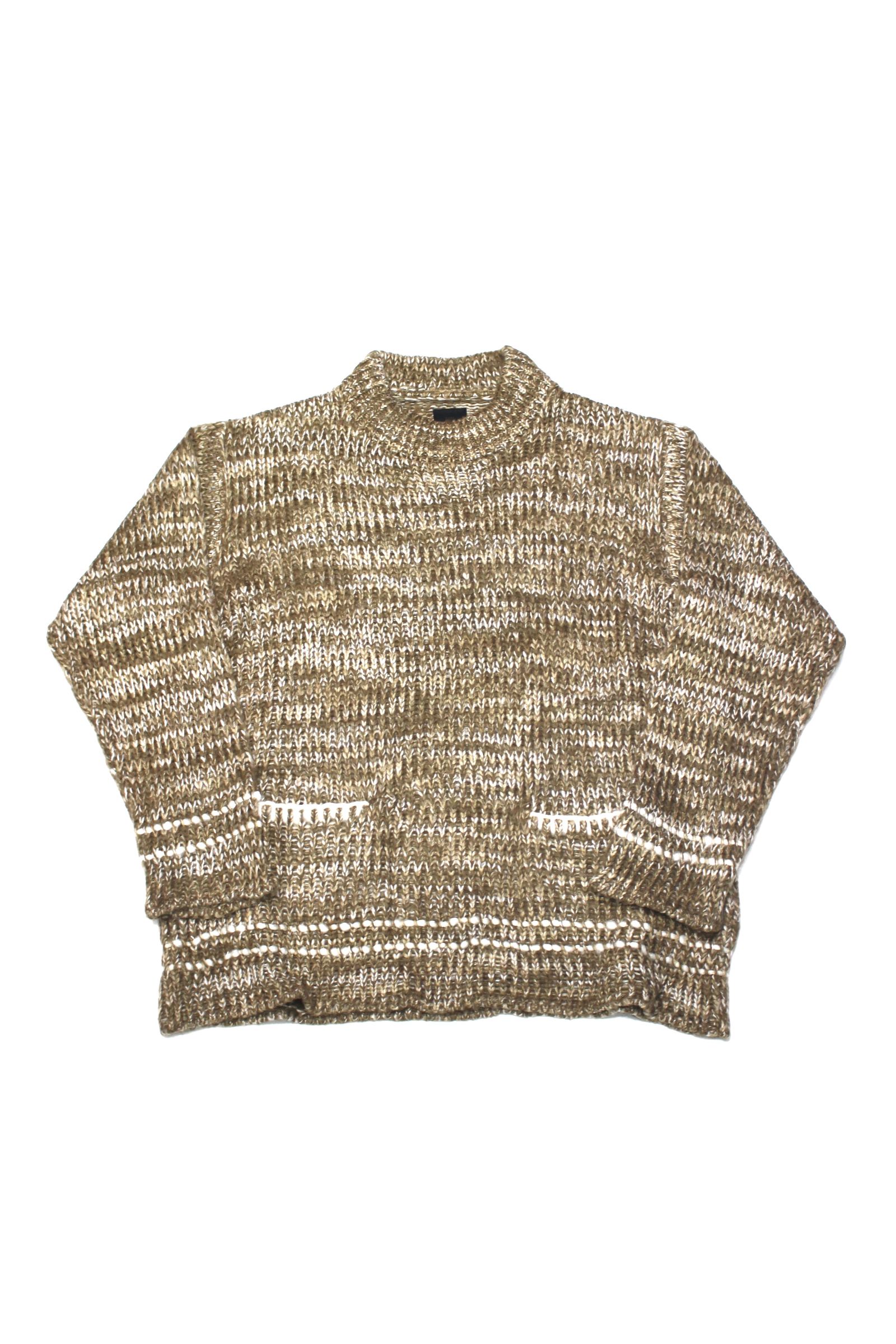 5G MOHAIR C/N/クルーネックニット