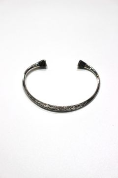 TOUAREG THIN SILVER BANGLE (type B)/トゥアレグシンシルバーバングル
