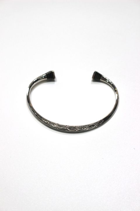 TOUAREG THIN SILVER BANGLE (type B)/トゥアレグシンシルバーバングル