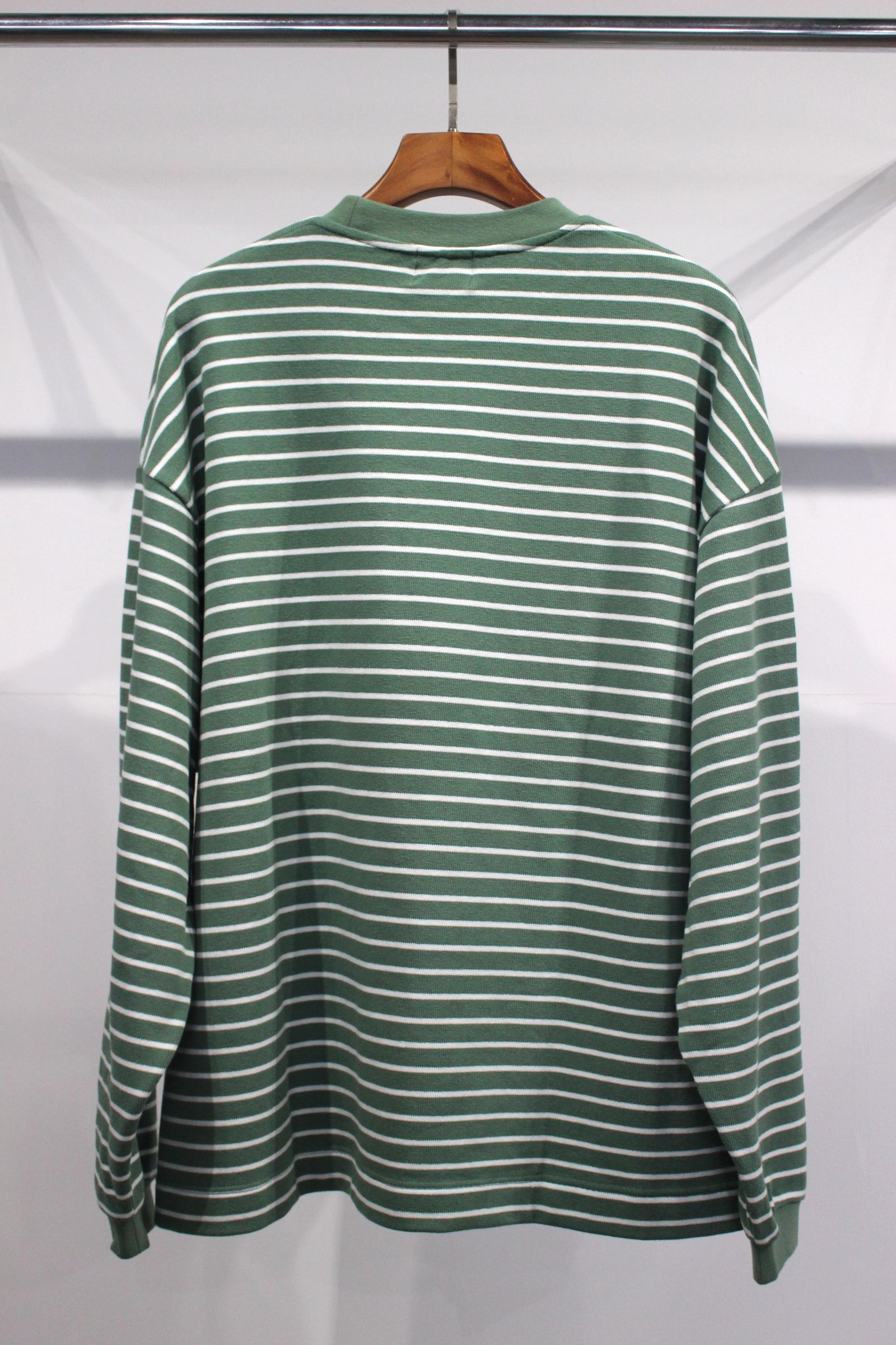 BORDER L/S WIDE T-SHIRT/カットソー