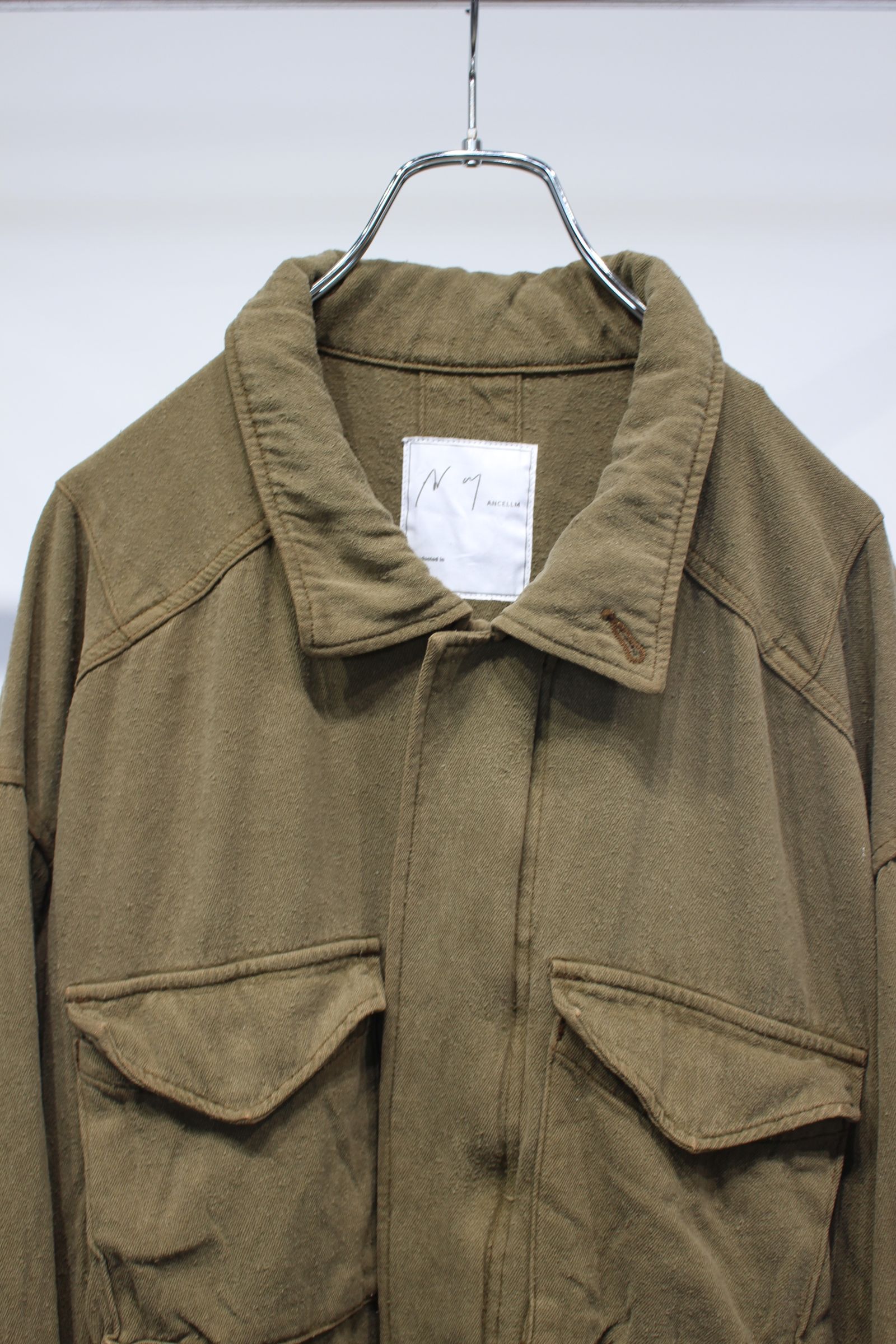 SILK SUEDE FIELD JACKET | KHAKI | フィールドジャケット