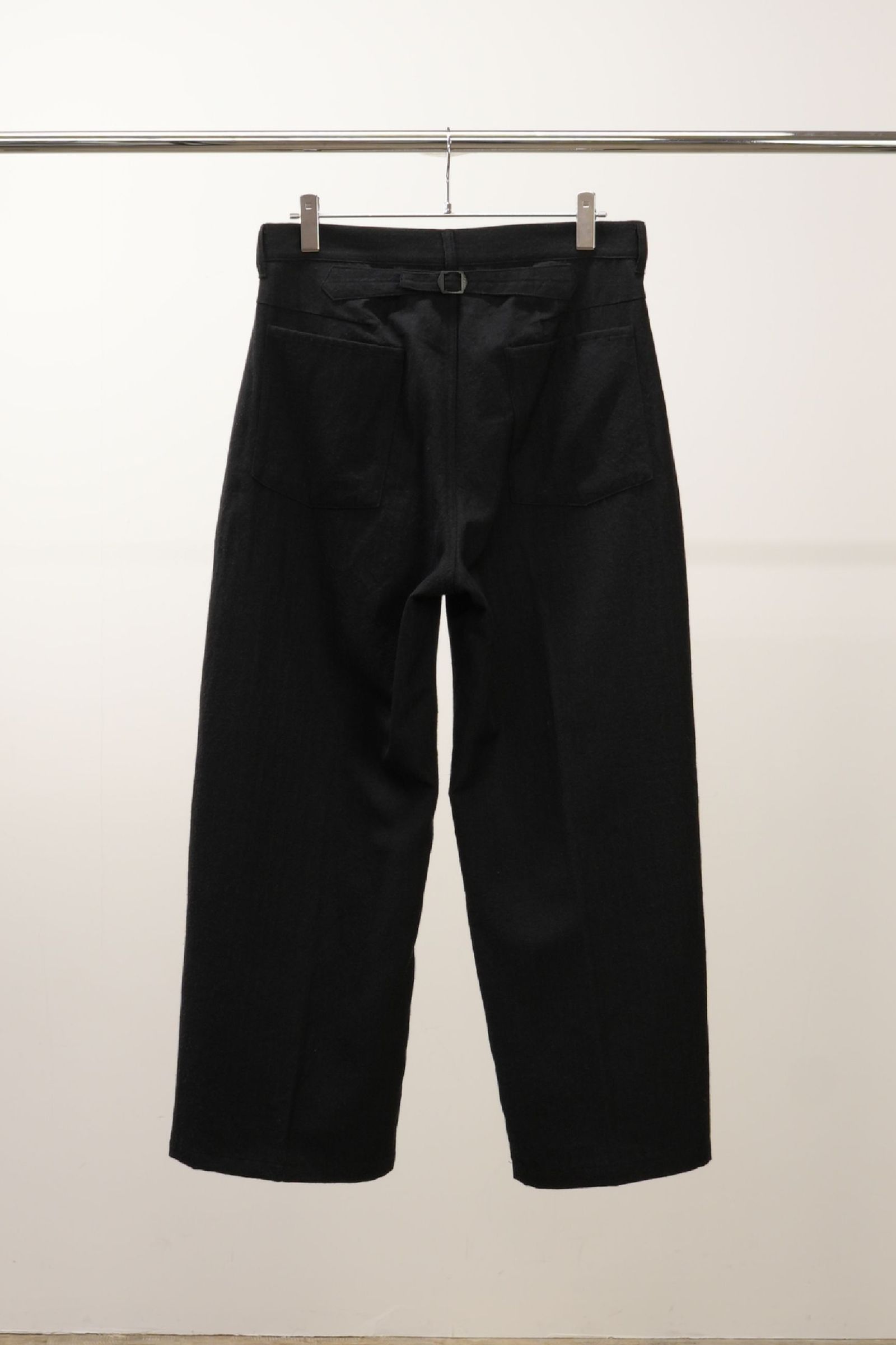W/S BAKER PANTS | BLACK | ベーカーパンツ