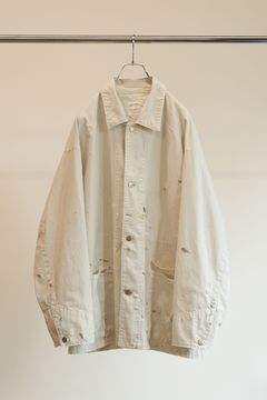 DENIM COVERALL | WHITE | カバーオール