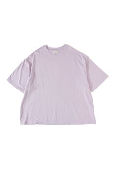 WIDE S/S TEE/LAVENDER