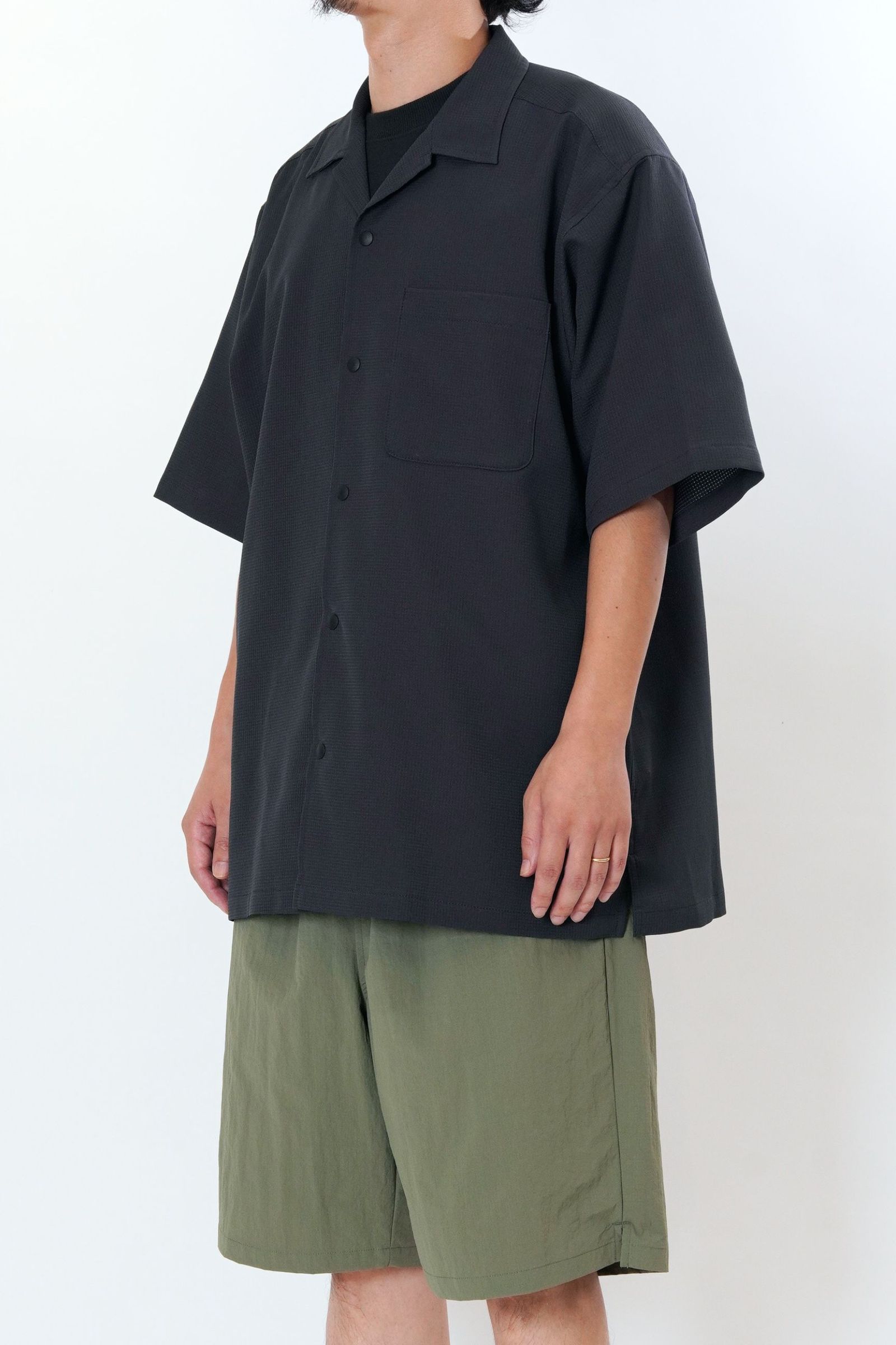 MESH S/S SHIRTS | GREEN | シャツ