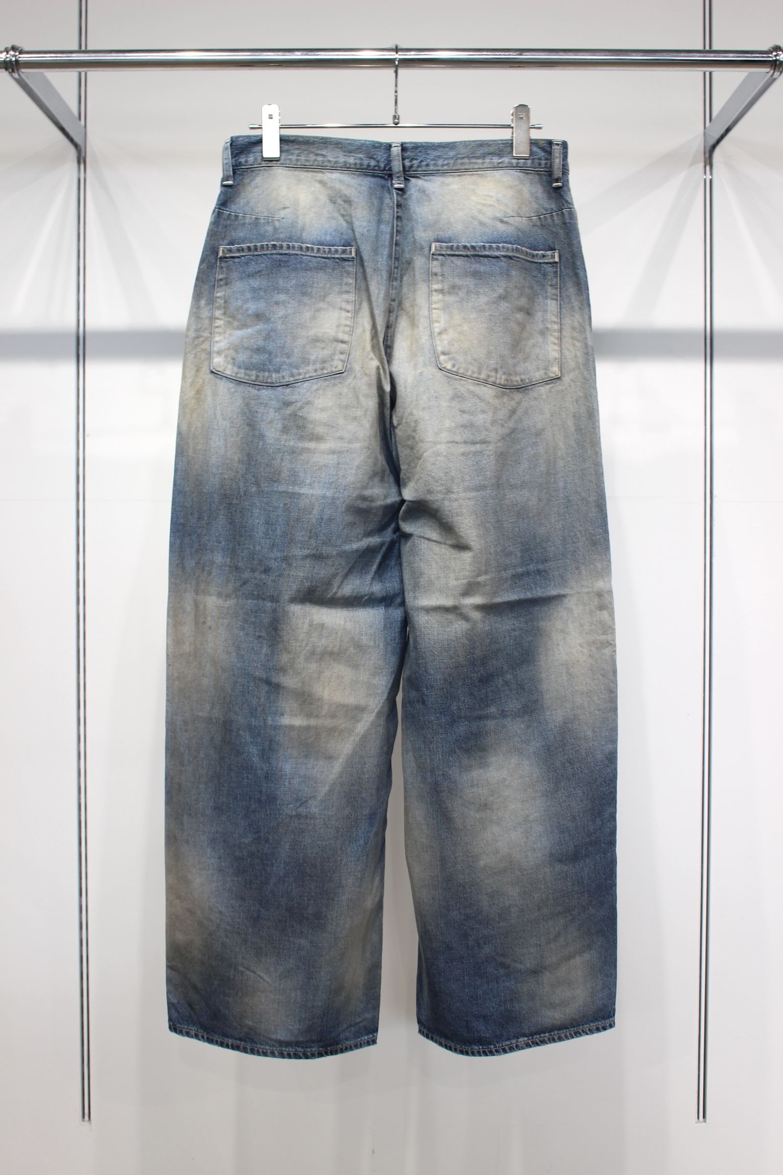 ANCELLM - DENIM WIDE SLACKS | INDIGO | デニムパンツ | NapsNote