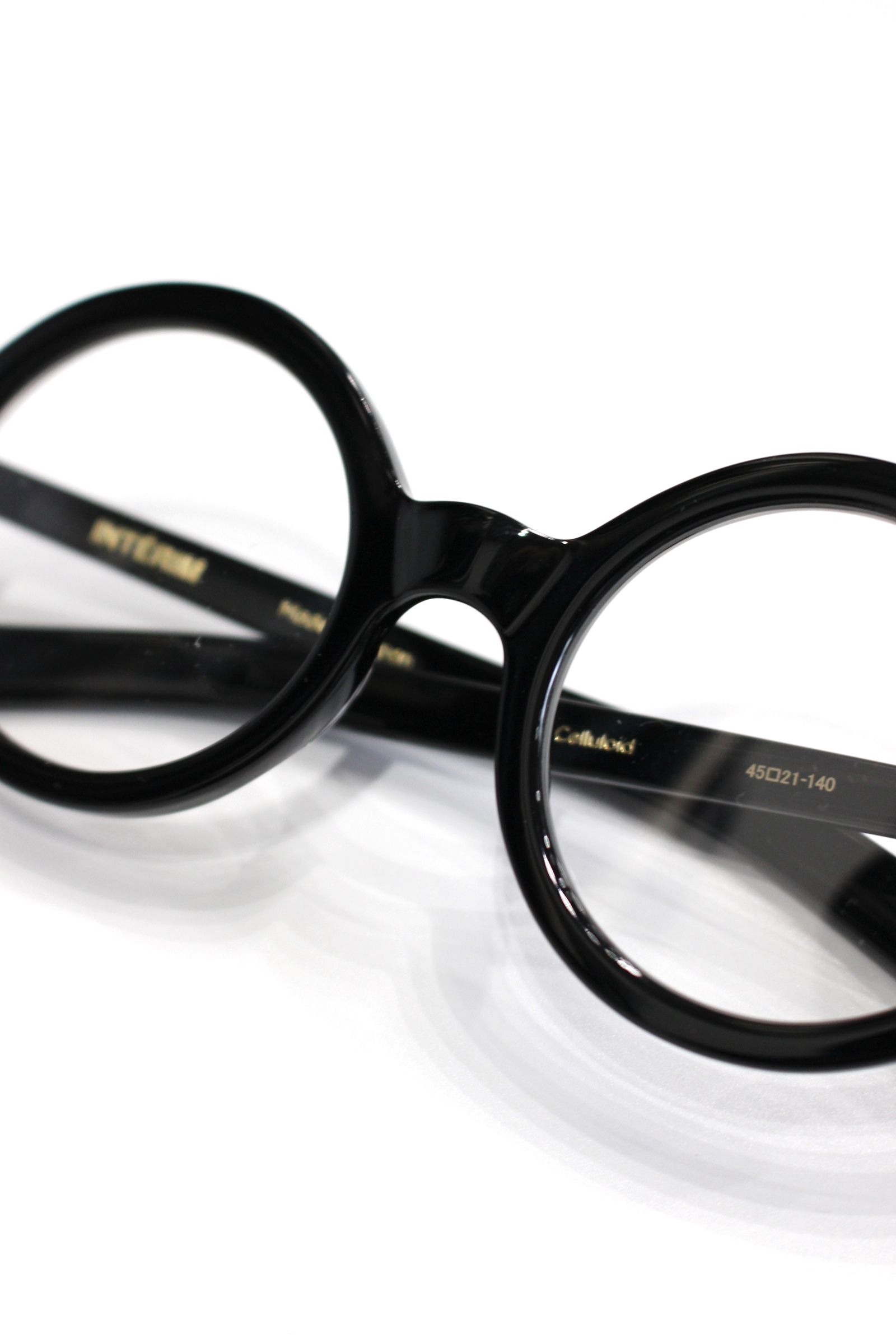 50S-60S USA CELLULOID ROUND-EYE GLASSES/セルロイドメガネ