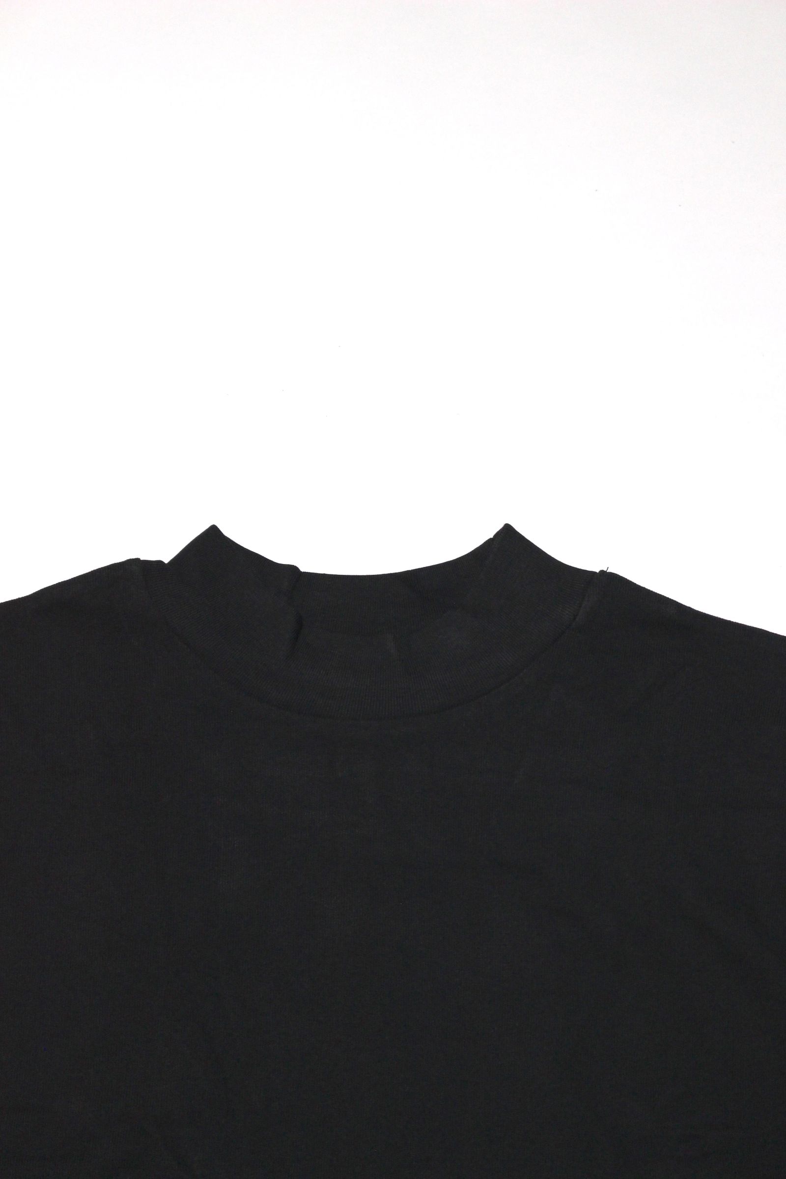LAYERED MOC NECK L/S T-SHIRT"FRUIT OF THE LOOM"/カットソー
