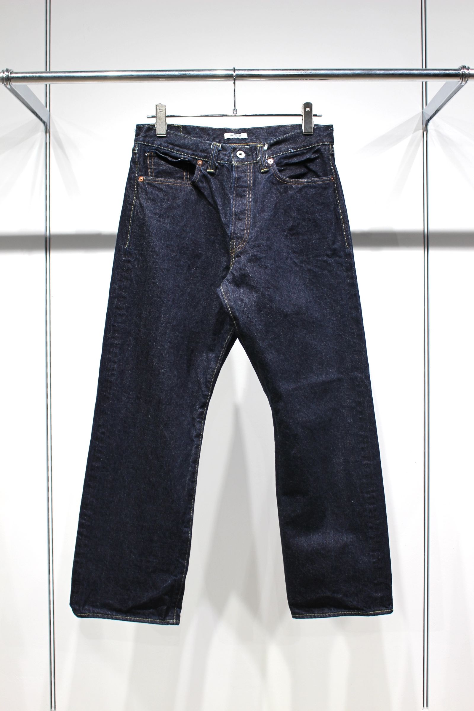 WASH HEAVY KIBATA SHUTTLE WWII 1943 DENIM JEANS | NAVY | デニムパンツ
