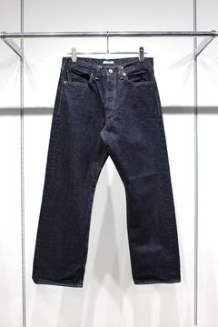 WASH HEAVY KIBATA SHUTTLE WWII 1943 DENIM JEANS | NAVY | デニムパンツ