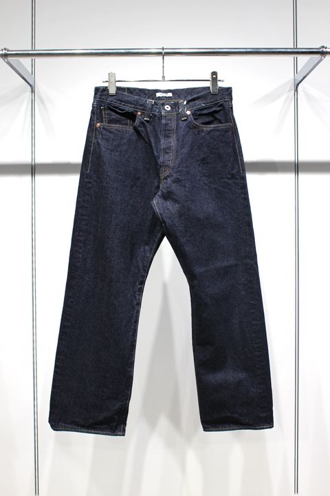 WASH HEAVY KIBATA SHUTTLE WWII 1943 DENIM JEANS | NAVY | デニムパンツ