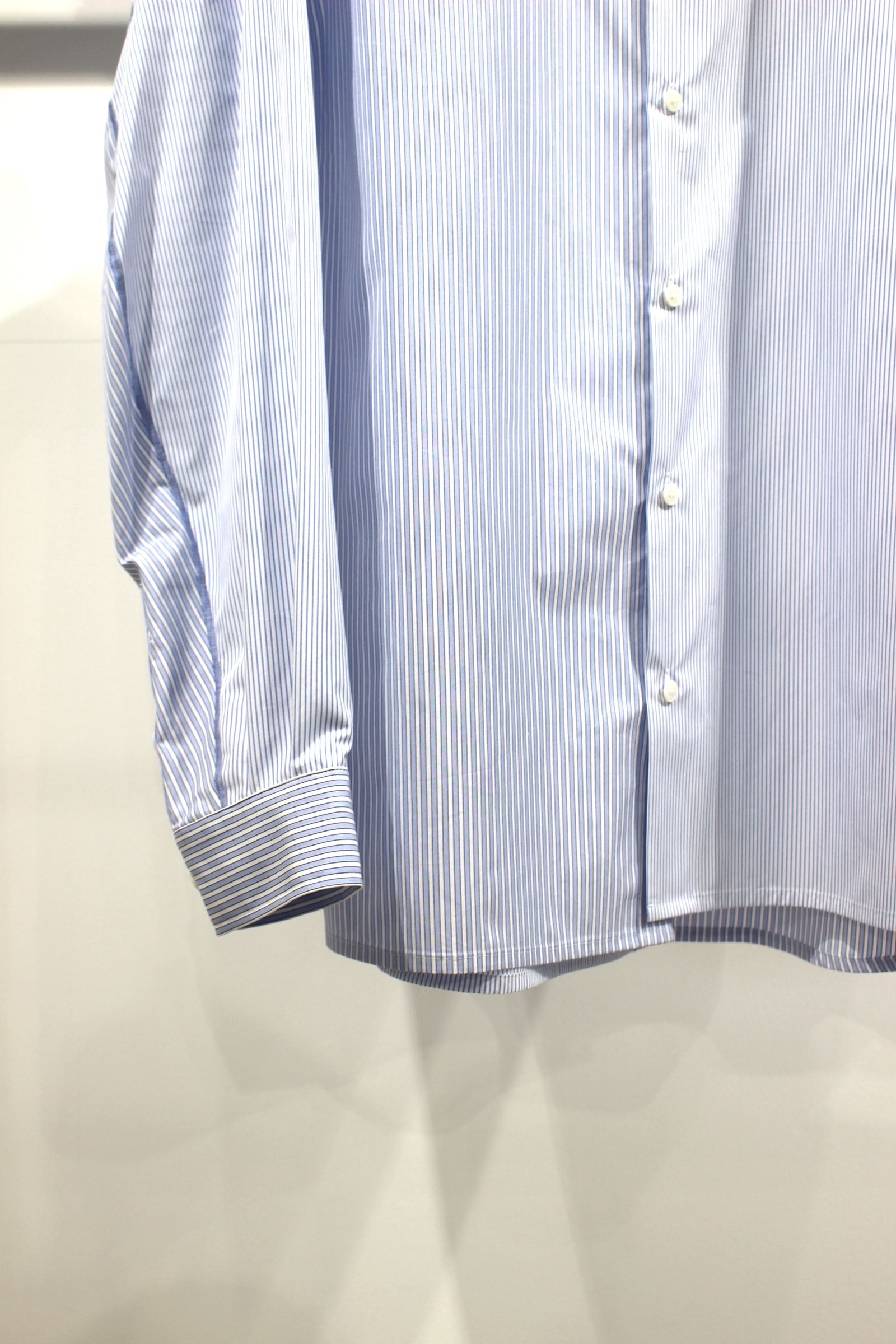 Soft Seamer Mulch Regular Shirt | SAX | シャツ