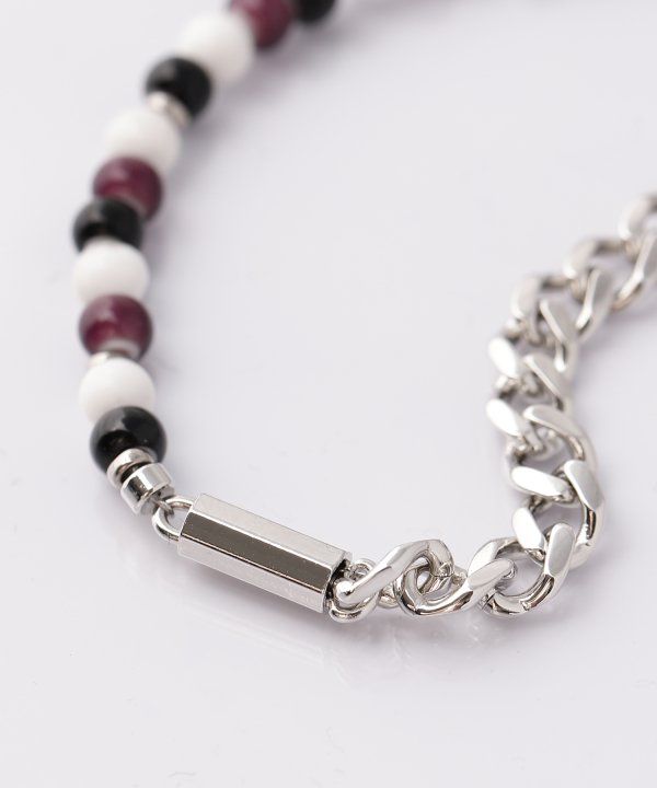 SWITCHING BEADS BRACELET | WHITE WINE | ブレスレット