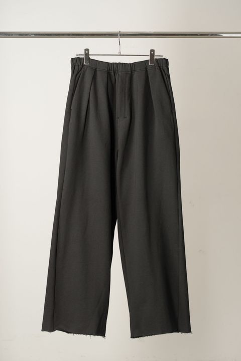 SWEAT SLACKS | BLACK | スウェットスラックス